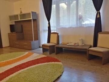 Фото номера Люкс с балконом Гостевой дом Casa cu flori г. Мойечу-де-Сус 8